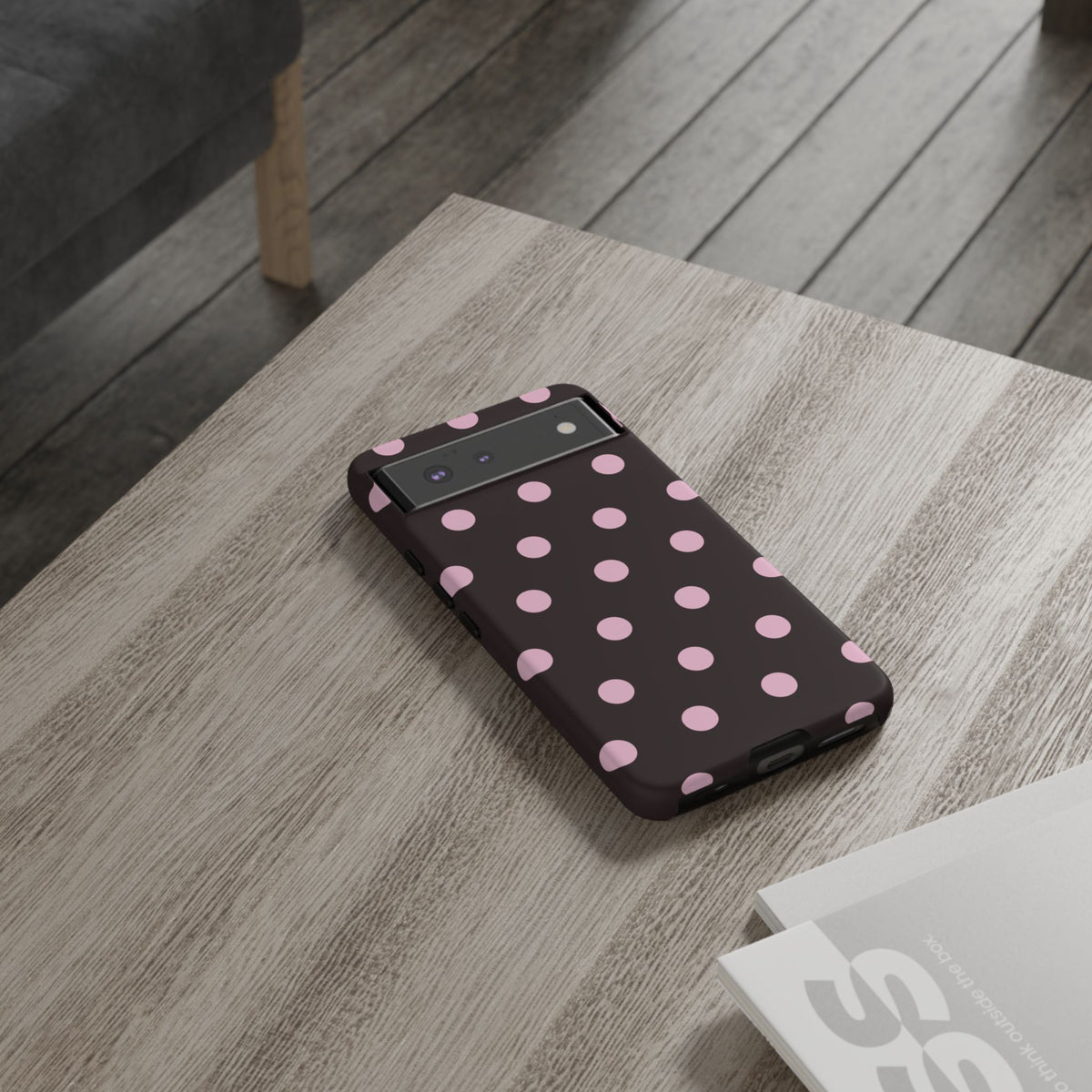 Spotted - Pink/Brown