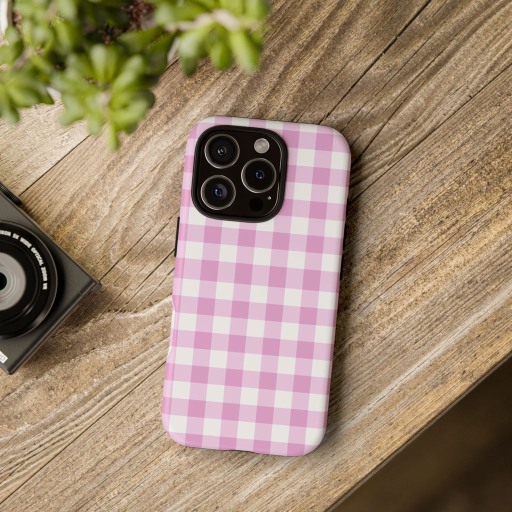 Checked - Pink