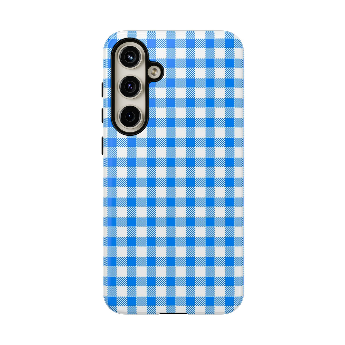 Checked - Blue