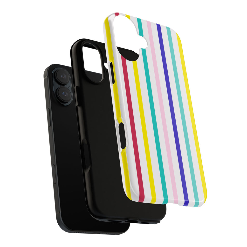 Candy Stripes - Pink/Red/Yellow/Blue