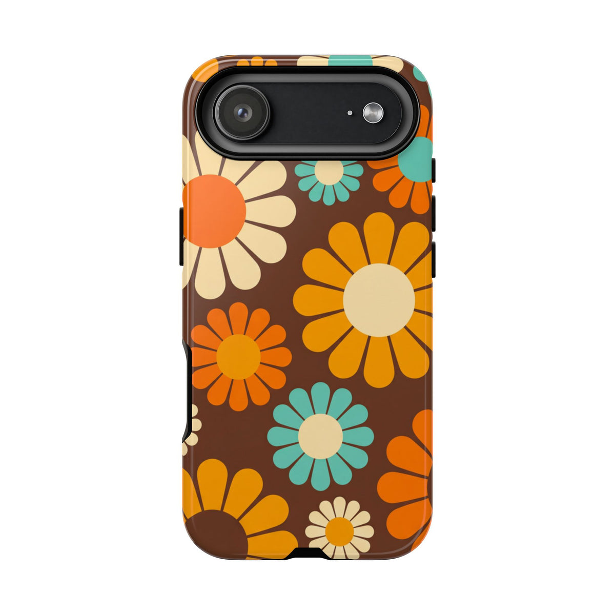 Flowers - Brown/Yellow