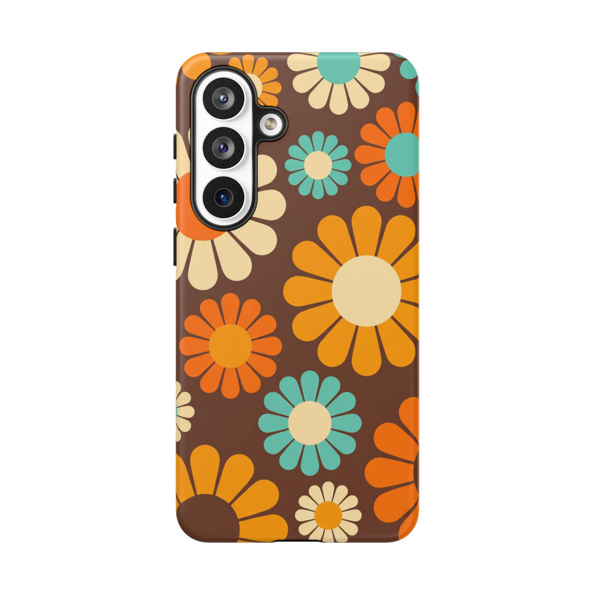 Flowers - Brown/Yellow