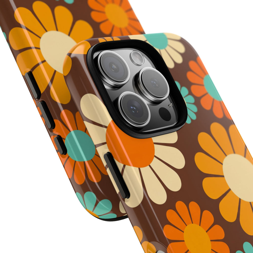 Flowers - Brown/Yellow