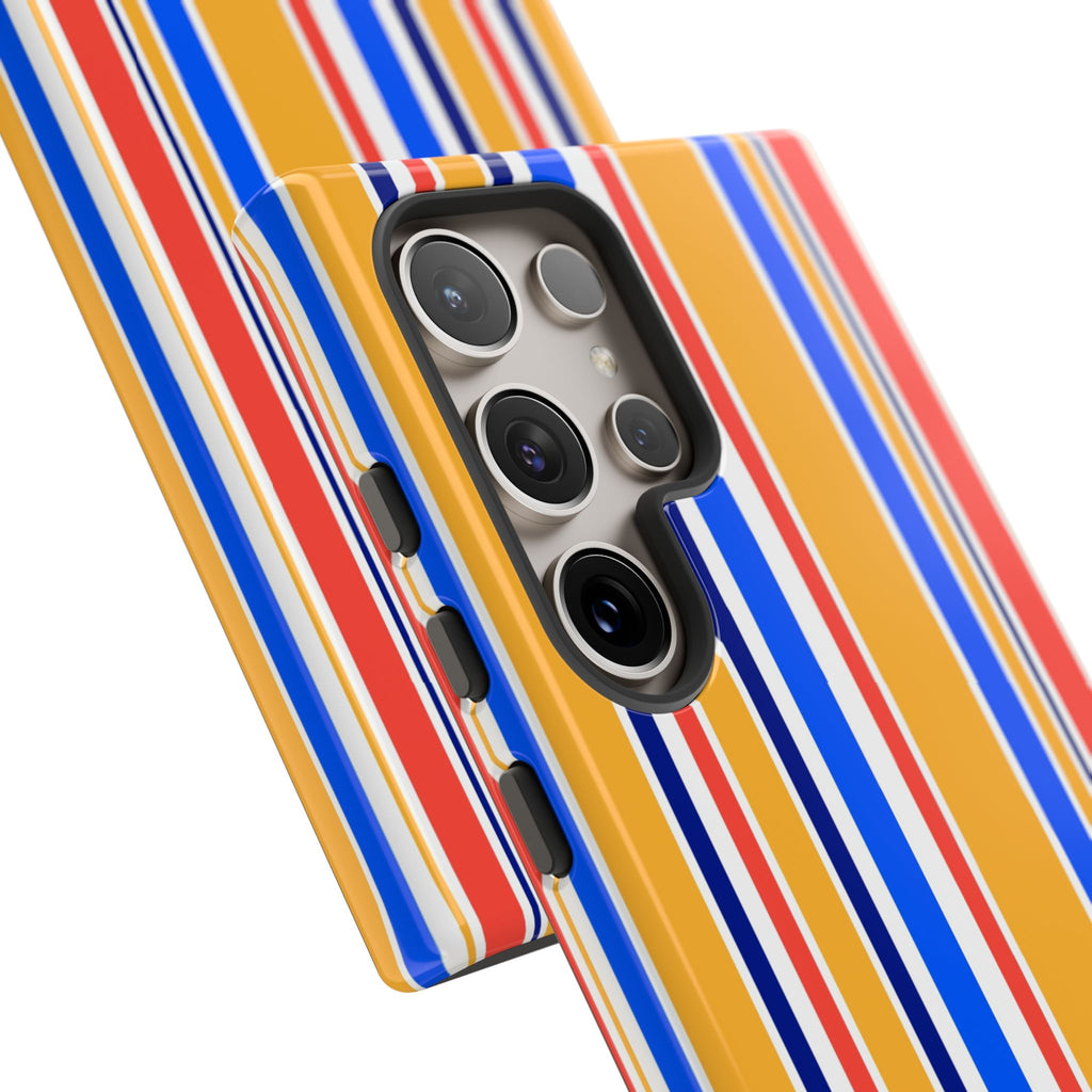 Candy Stripes - Yellow/Blue