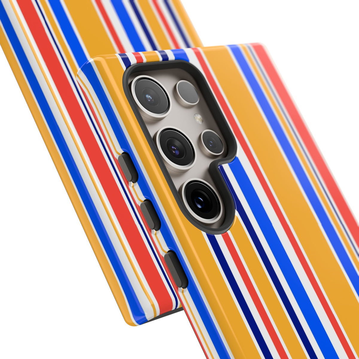 Candy Stripes - Yellow/Blue