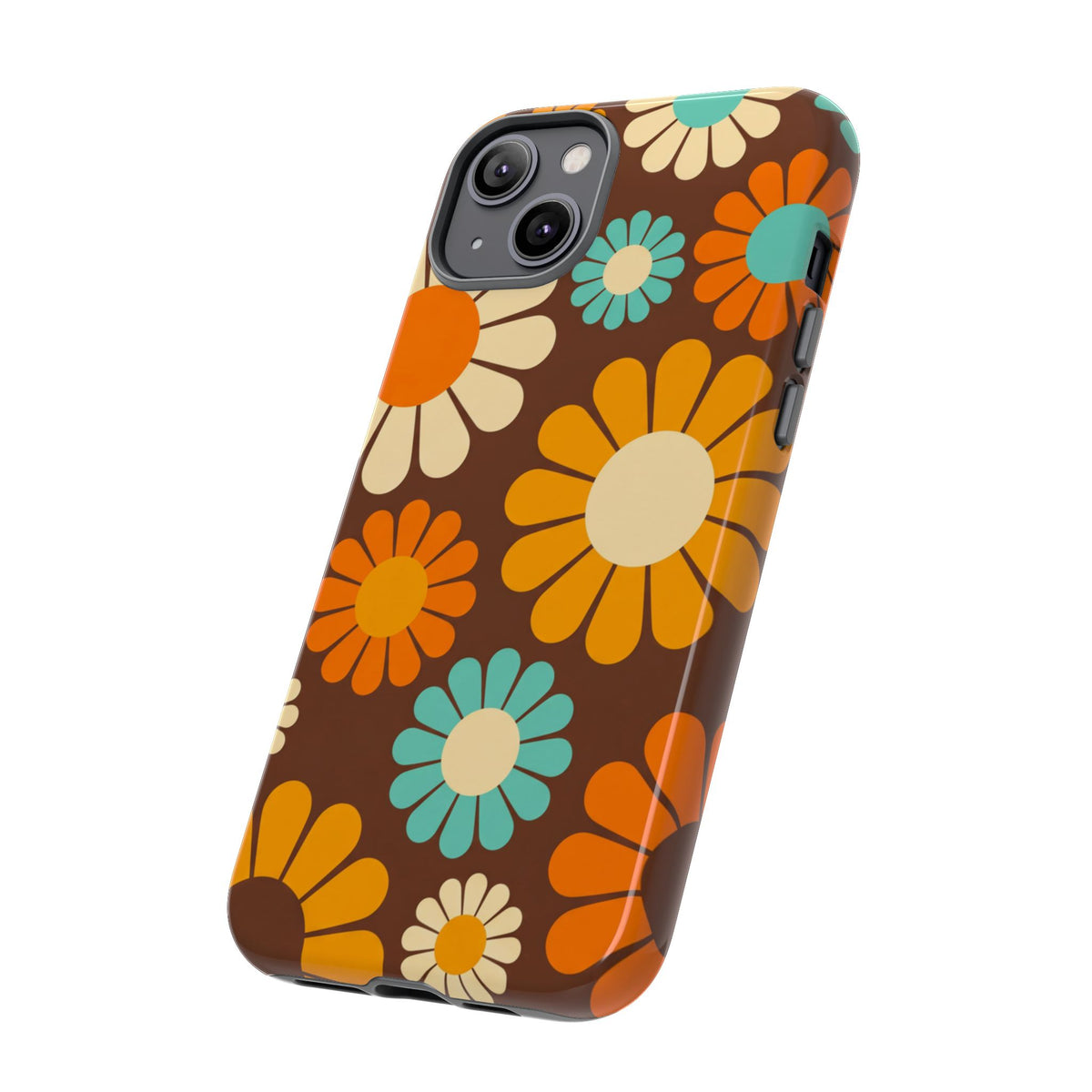 Flowers - Brown/Yellow