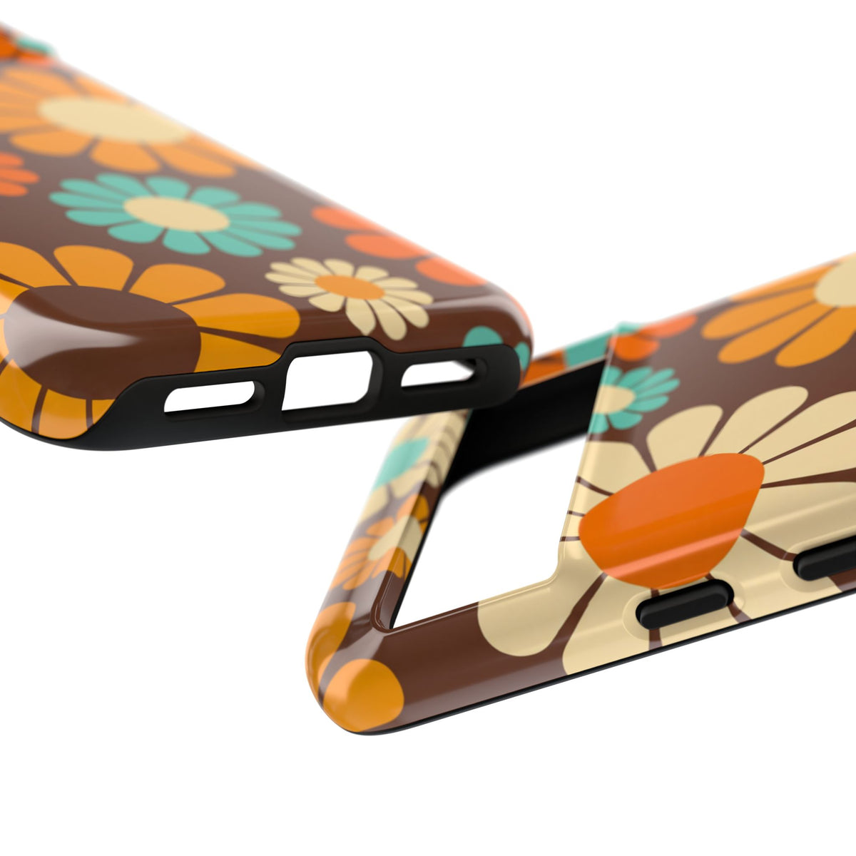 Flowers - Brown/Yellow
