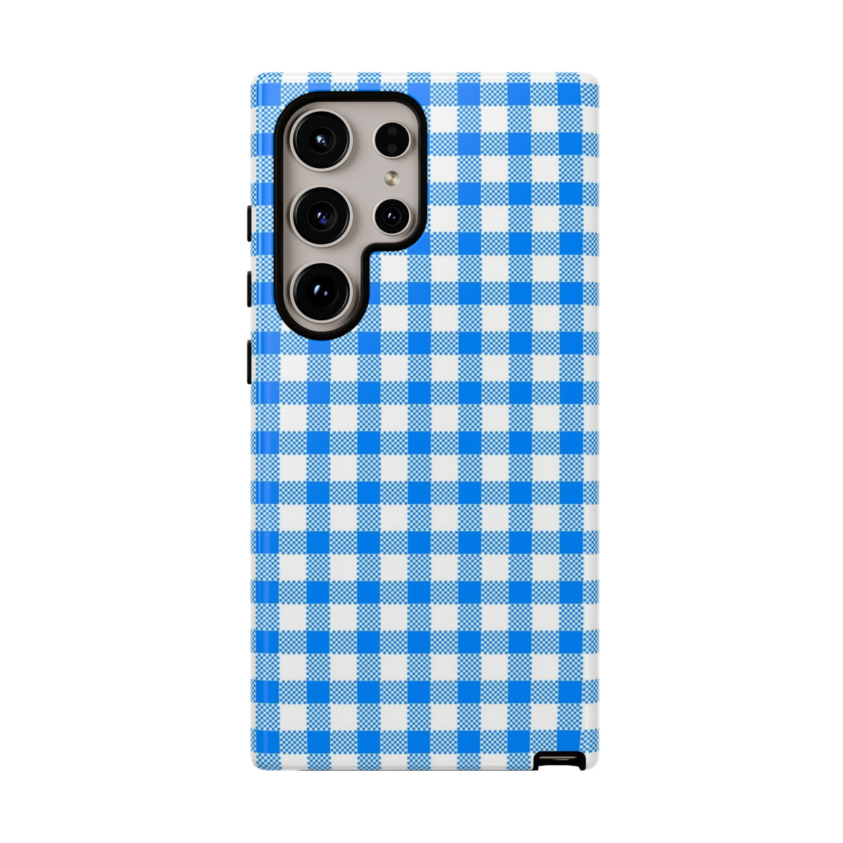 Checked - Blue