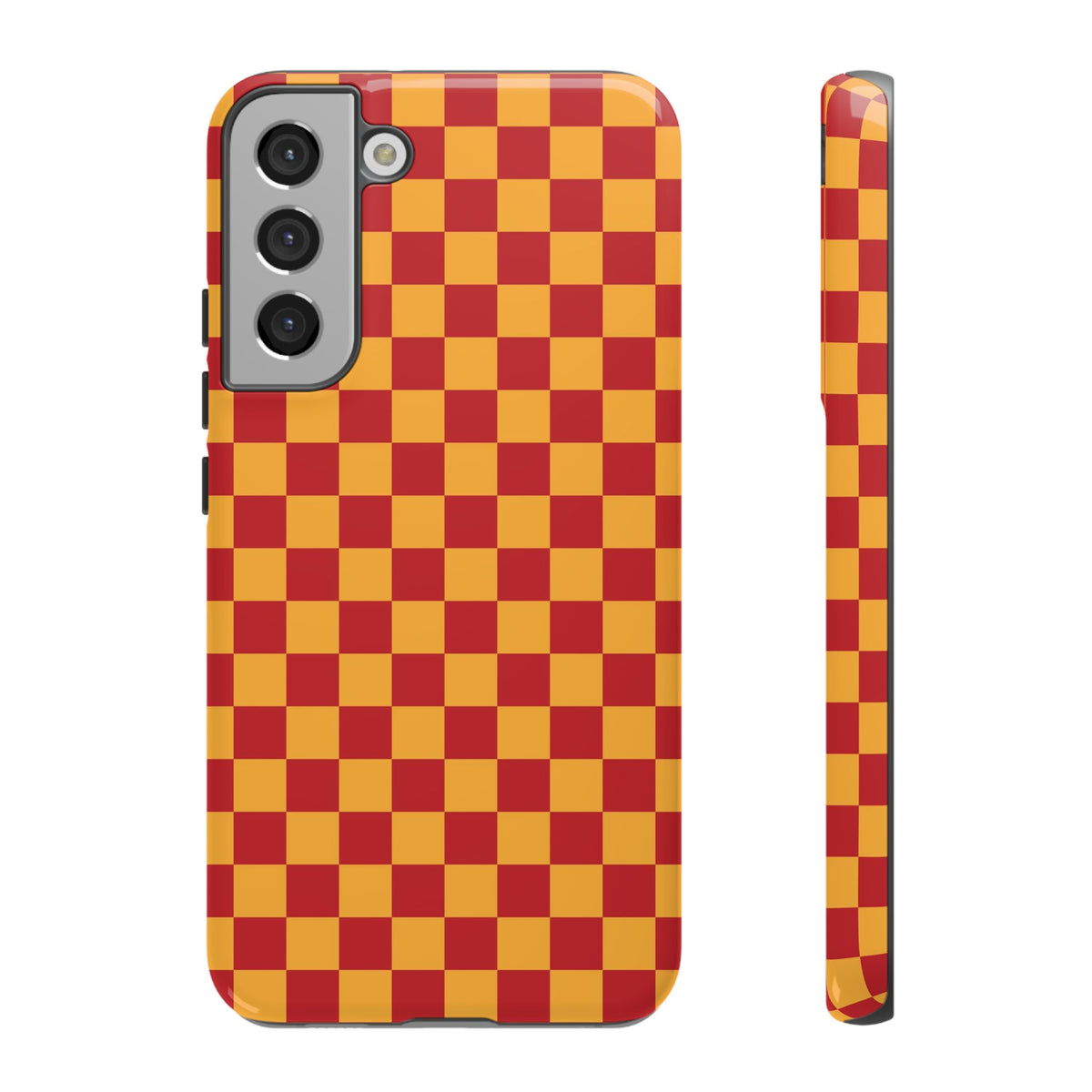 Checked - Red/Yellow