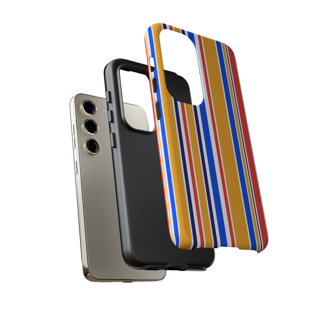 Candy Stripes - Yellow/Blue