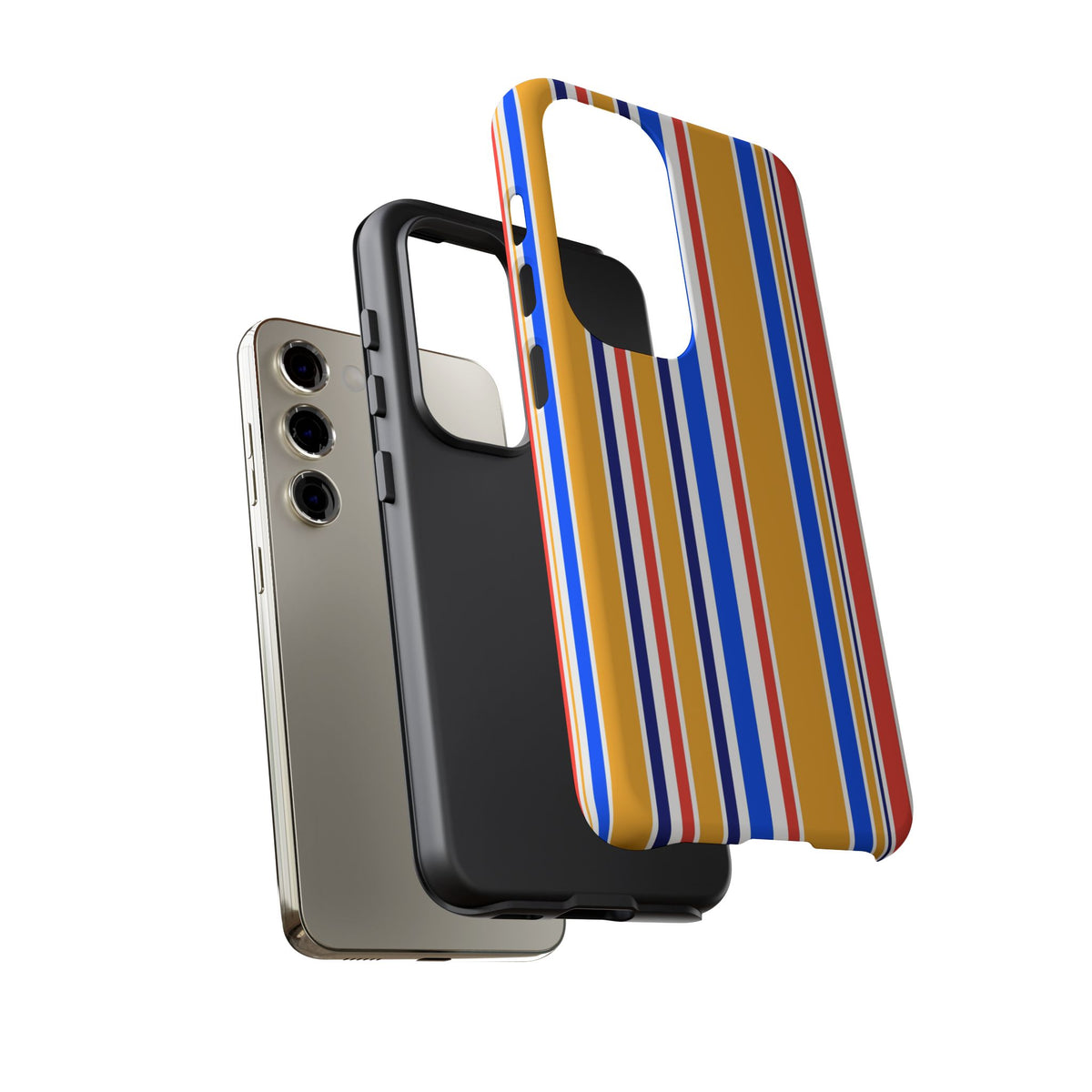 Candy Stripes - Yellow/Blue