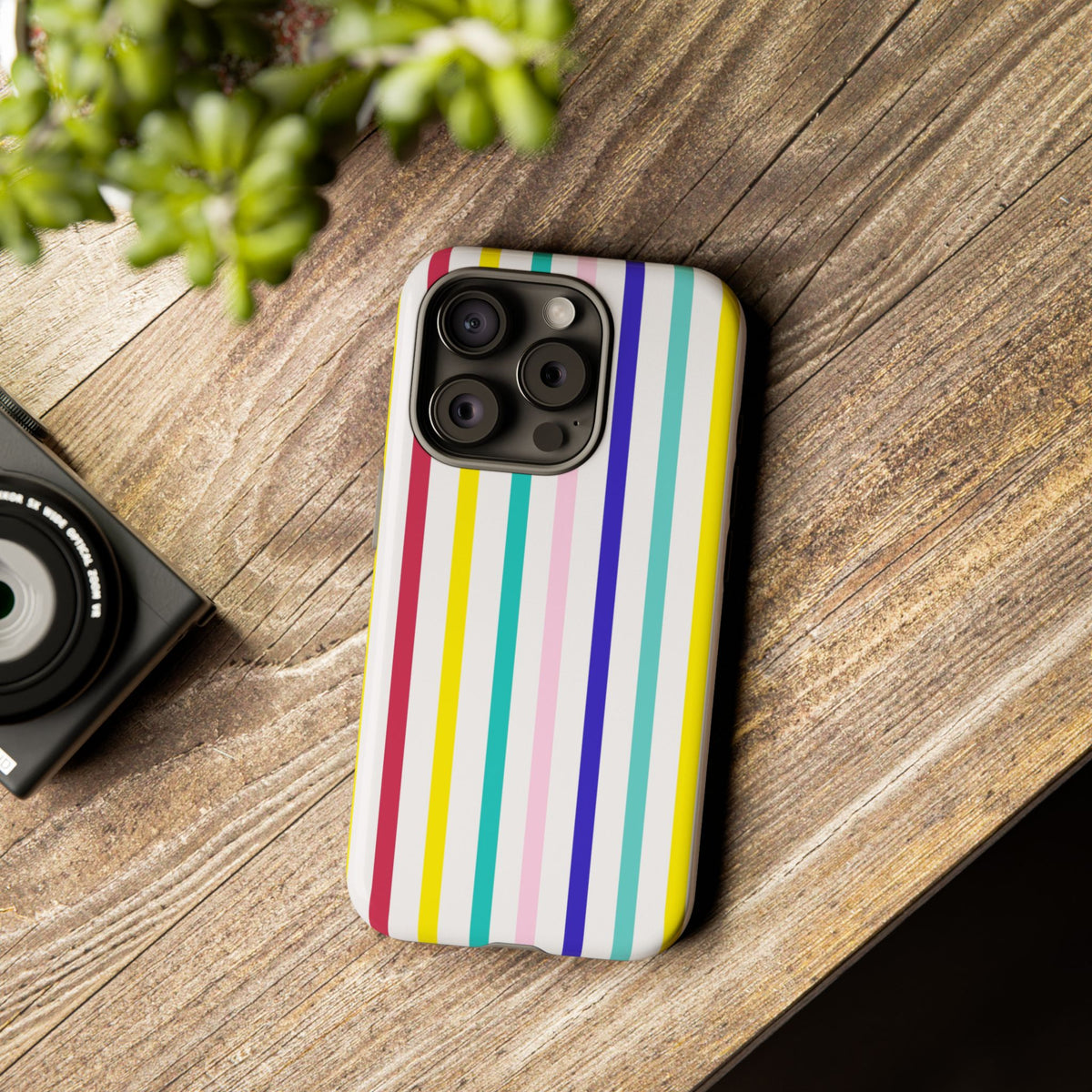 Candy Stripes - Pink/Red/Yellow/Blue
