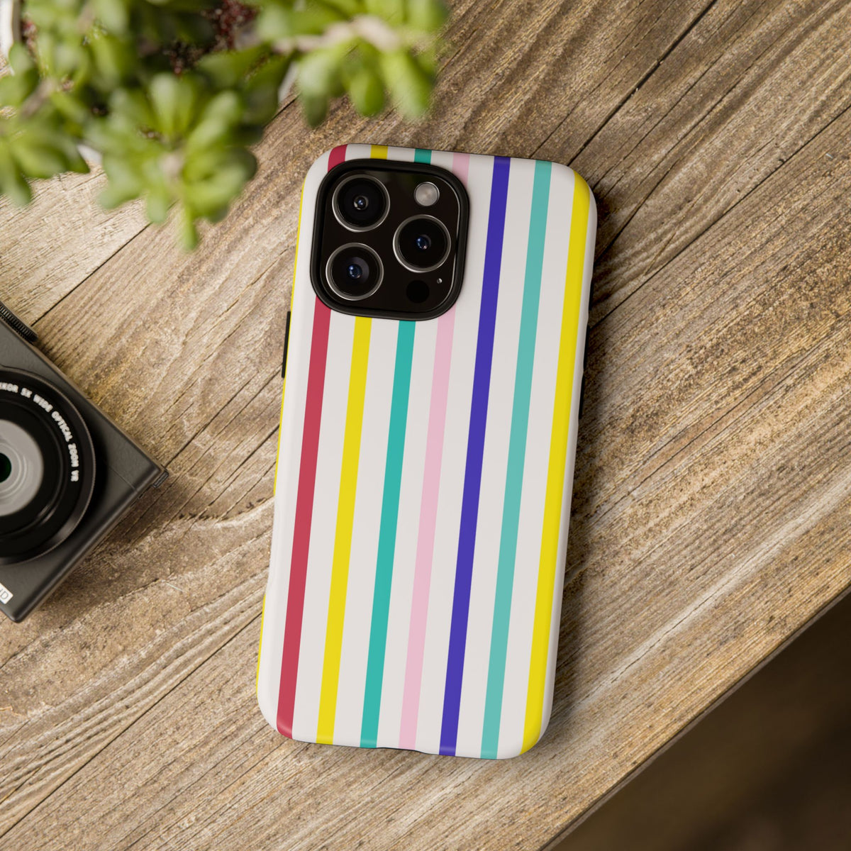 Candy Stripes - Pink/Red/Yellow/Blue