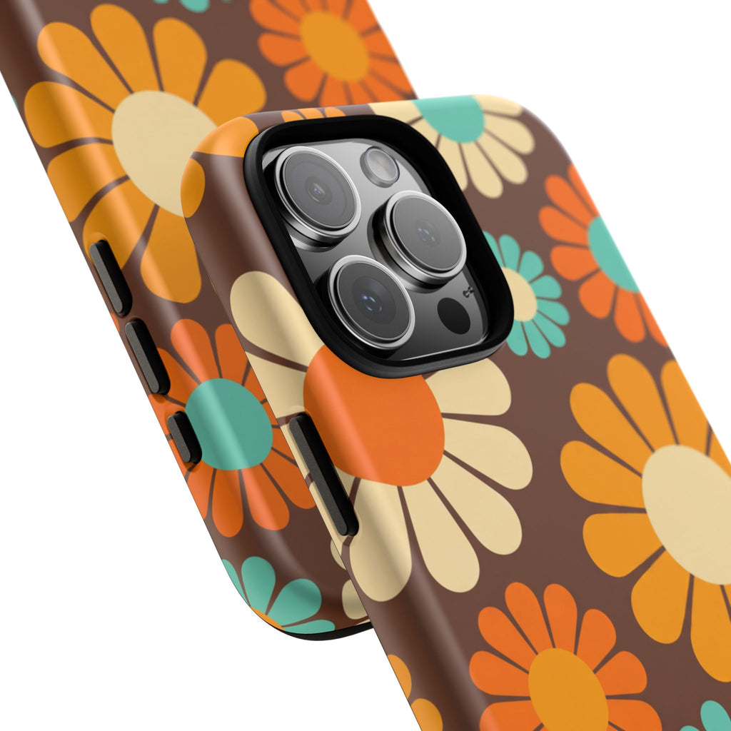 Flowers - Brown/Yellow