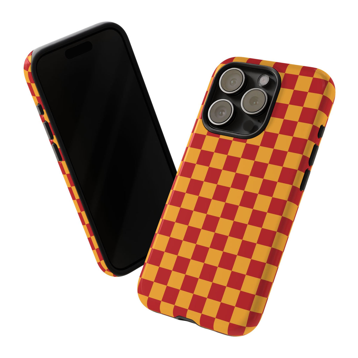Checked - Red/Yellow