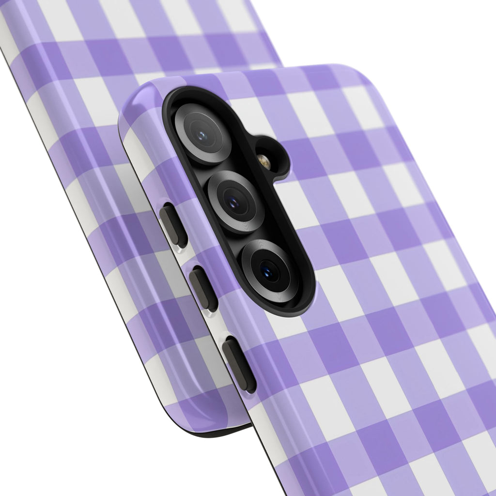Checked - Lavender
