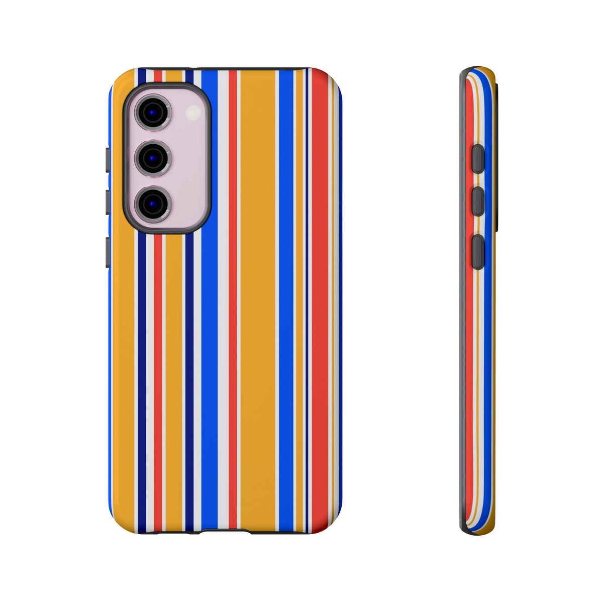 Candy Stripes - Yellow/Blue