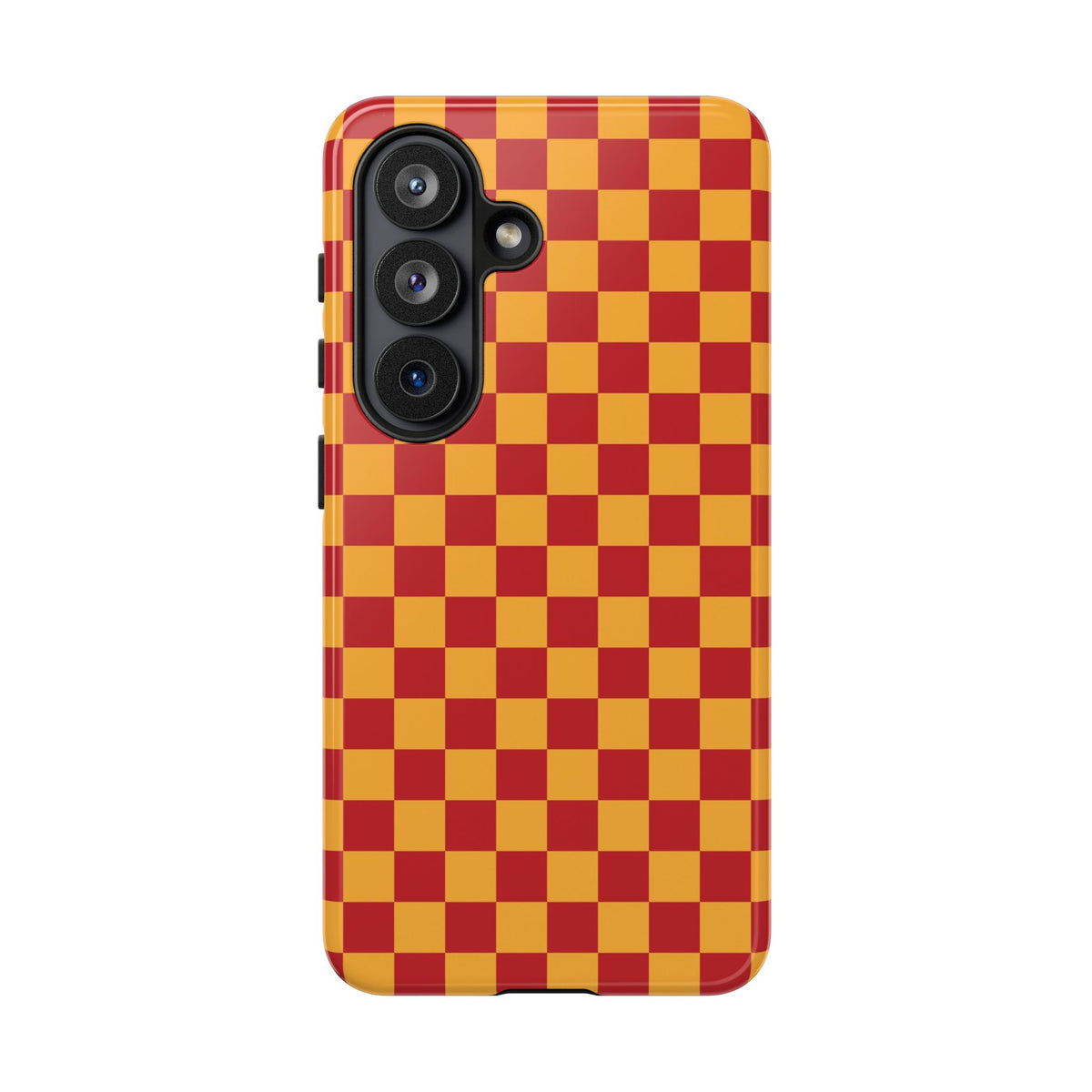 Checked - Red/Yellow