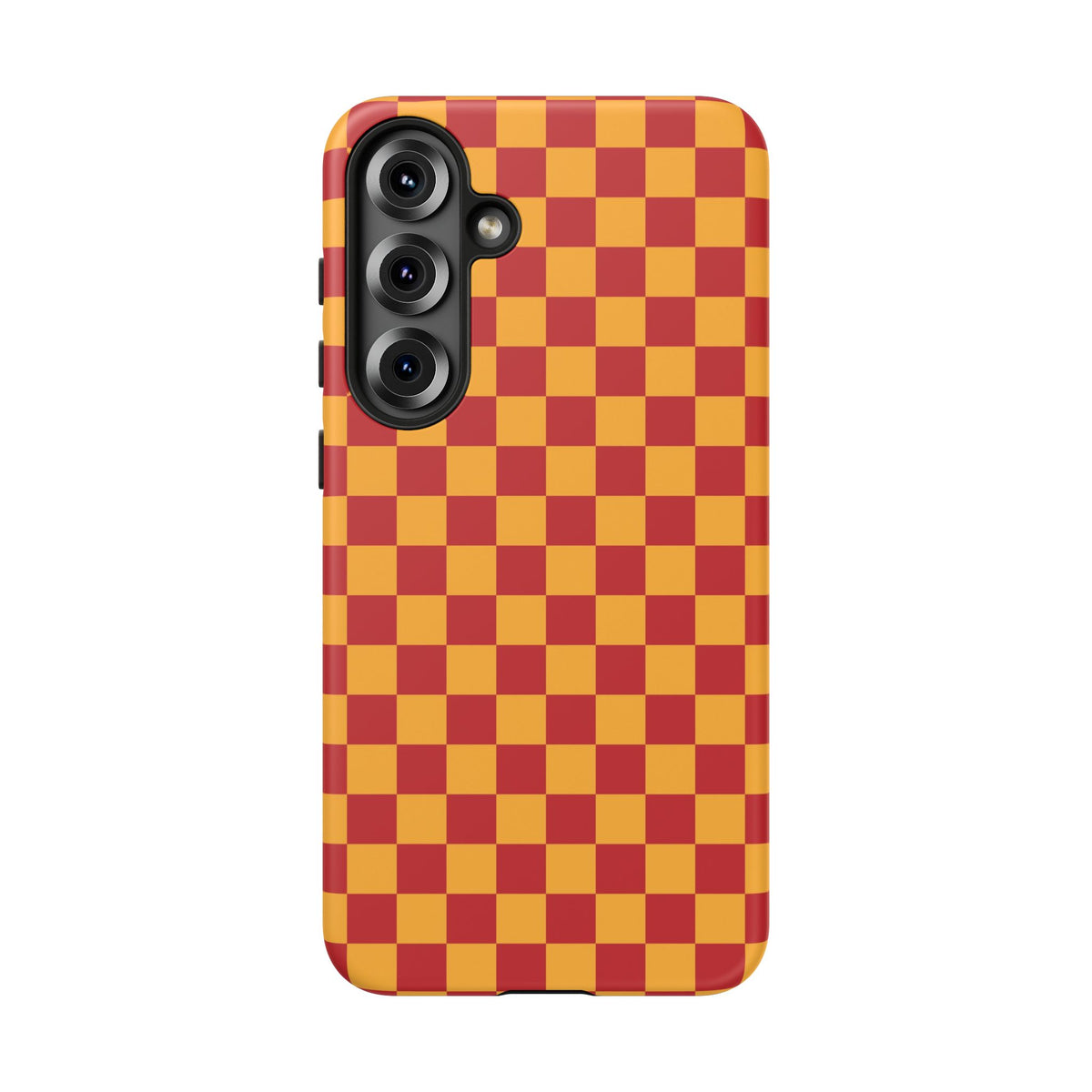 Checked - Red/Yellow