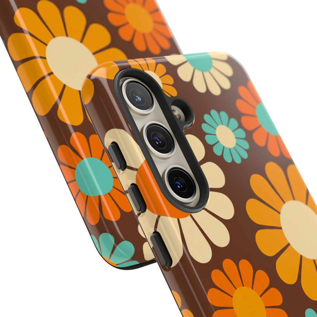 Flowers - Brown/Yellow