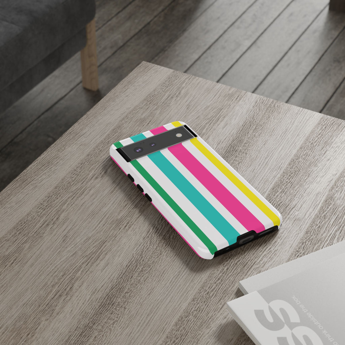 Candy Stripes - Pink/Yellow/Green