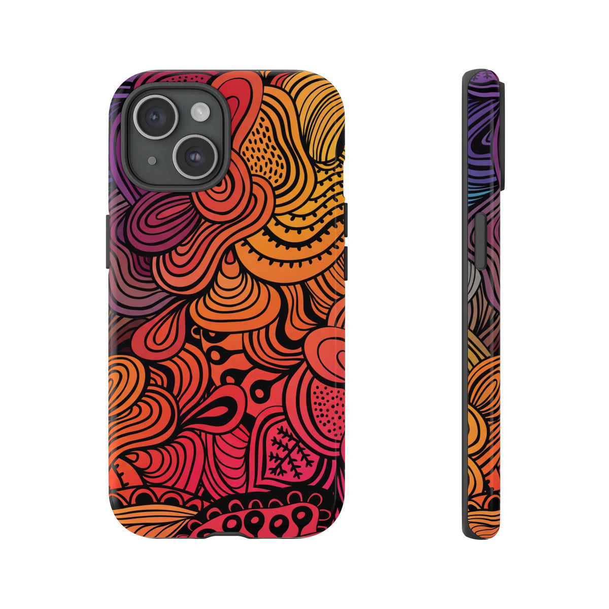 Abstract - Pink/Yellow