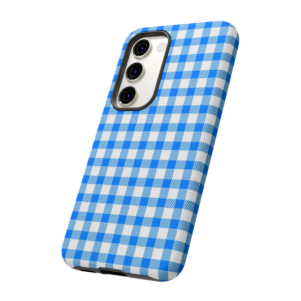Checked - Blue