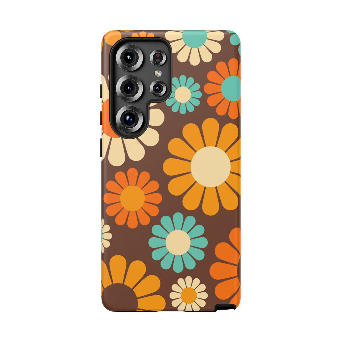 Flowers - Brown/Yellow