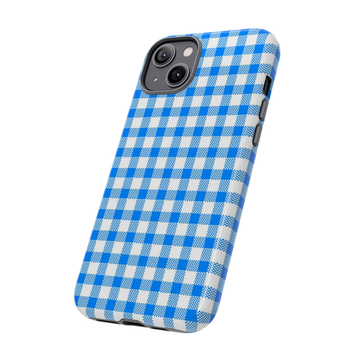 Checked - Blue