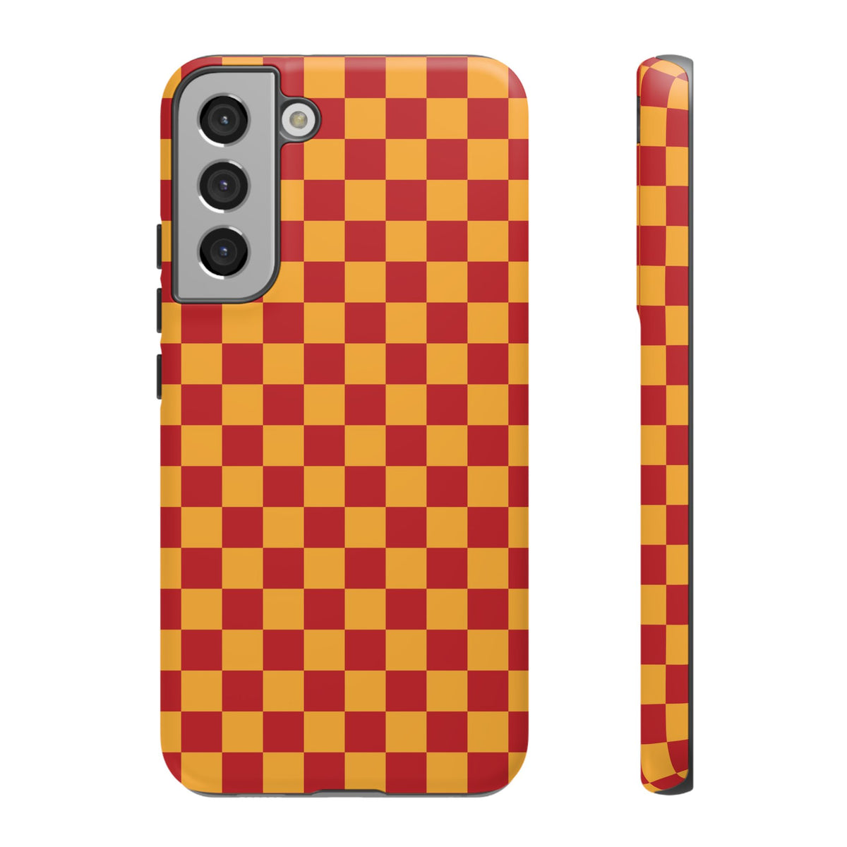 Checked - Red/Yellow