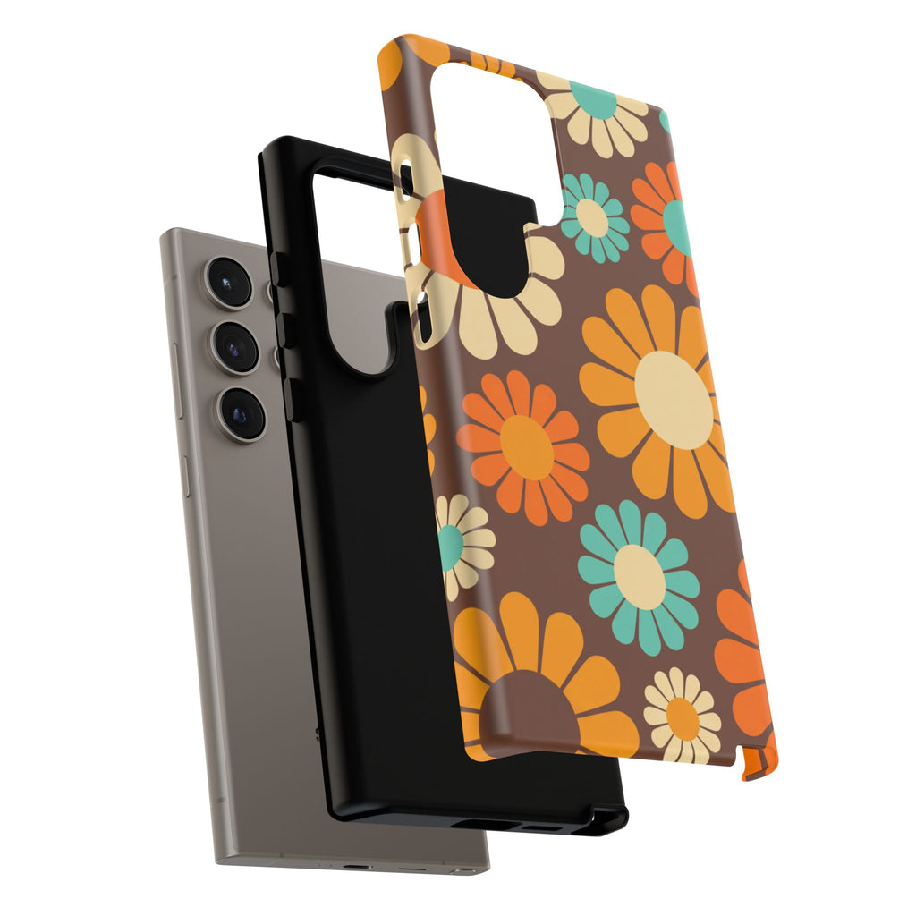 Flowers - Brown/Yellow