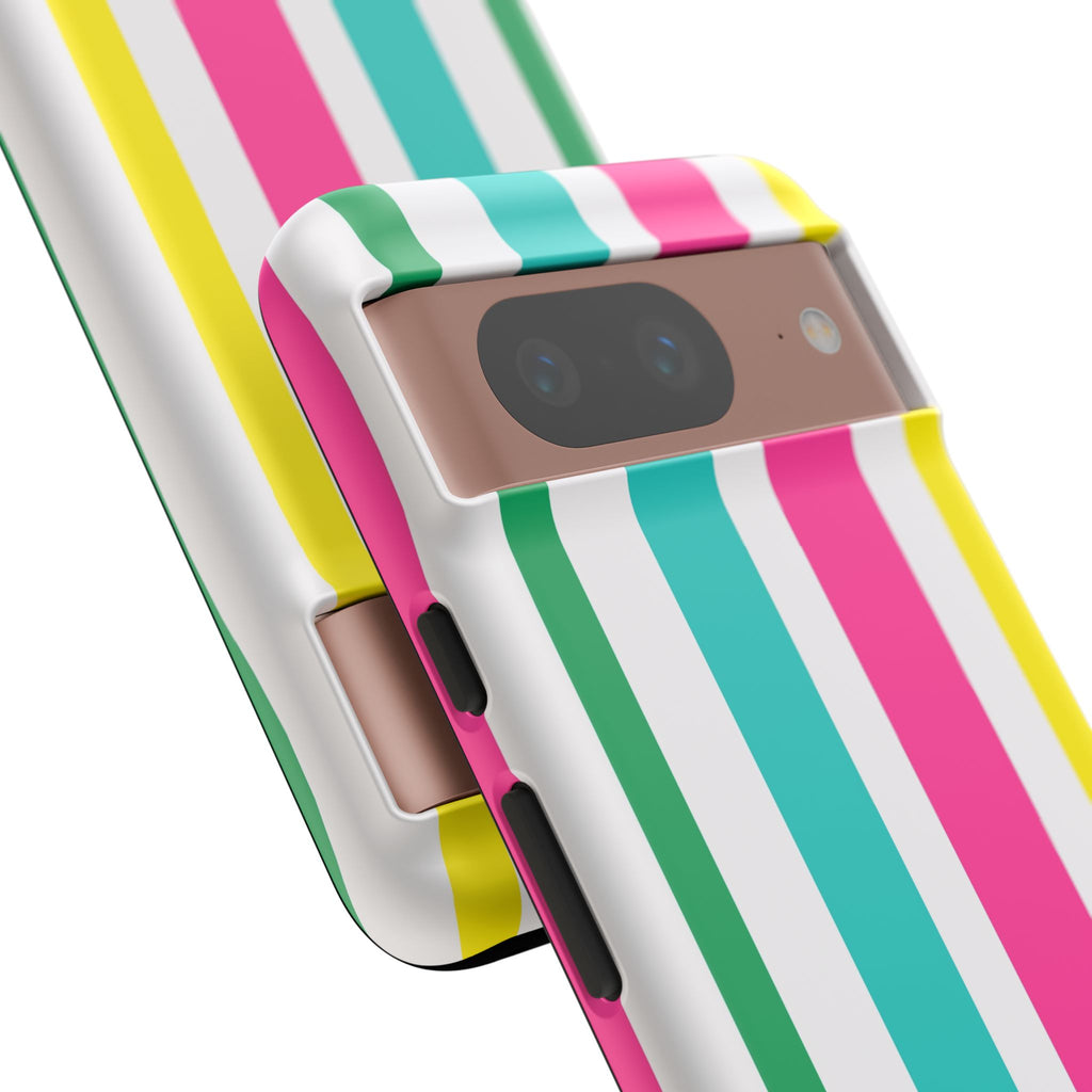 Candy Stripes - Pink/Yellow/Green