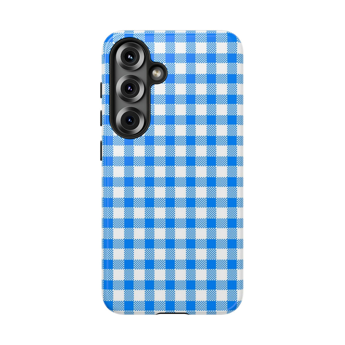 Checked - Blue