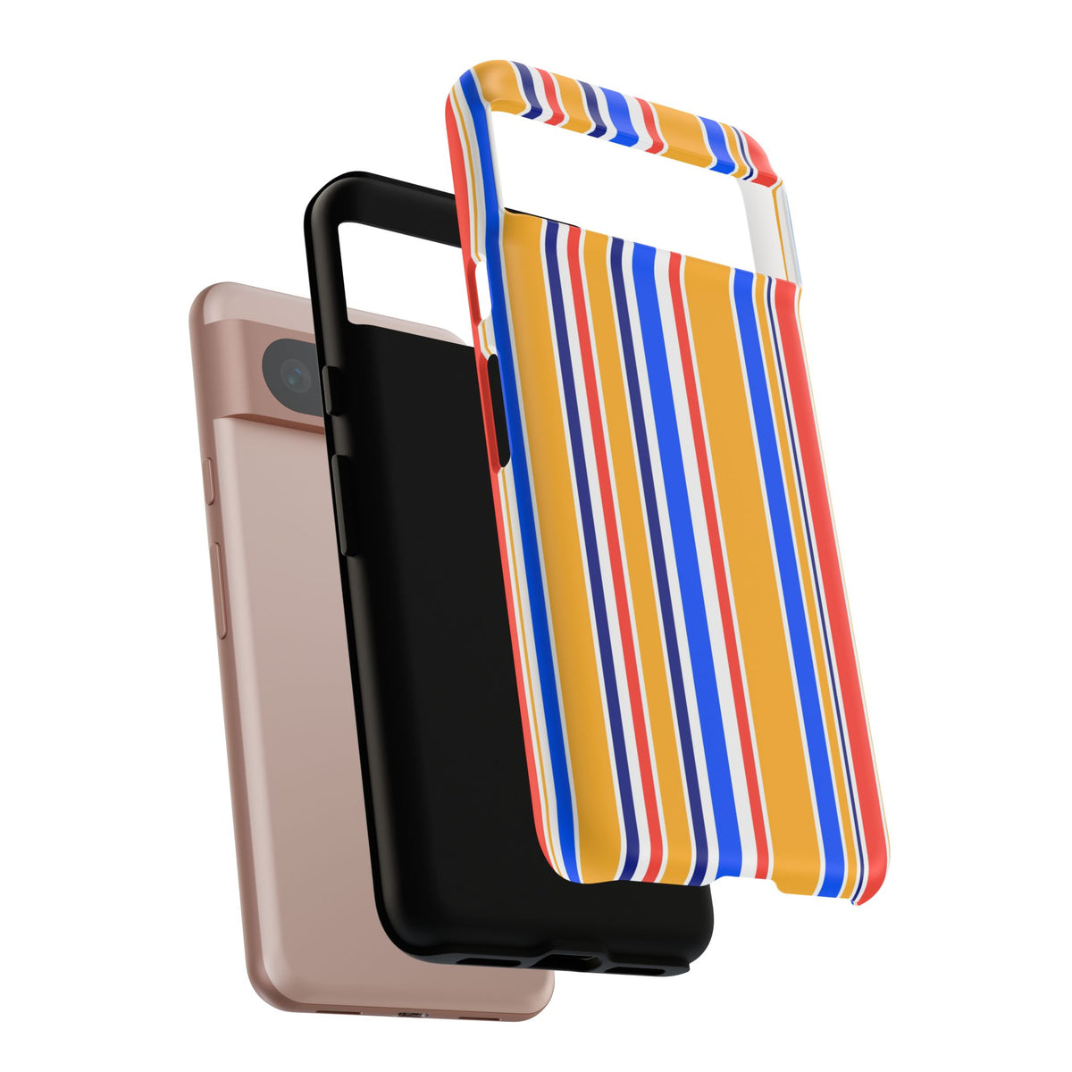 Candy Stripes - Yellow/Blue