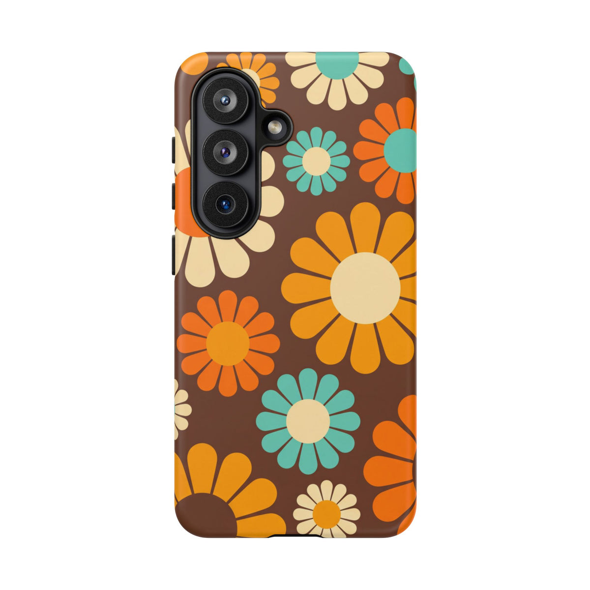 Flowers - Brown/Yellow