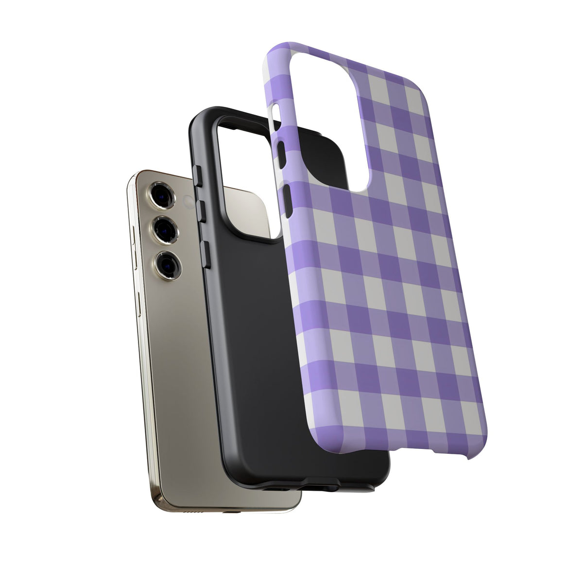 Checked - Lavender