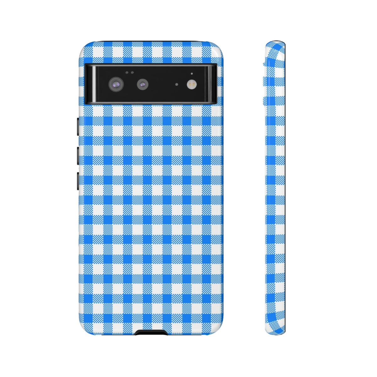 Checked - Blue