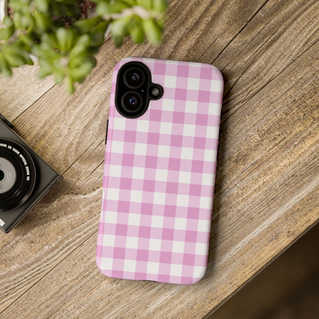 Checked - Pink