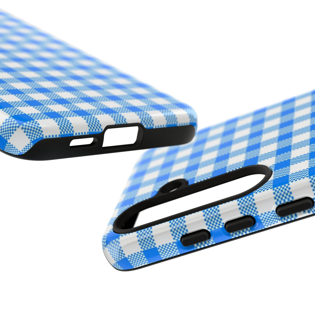Checked - Blue