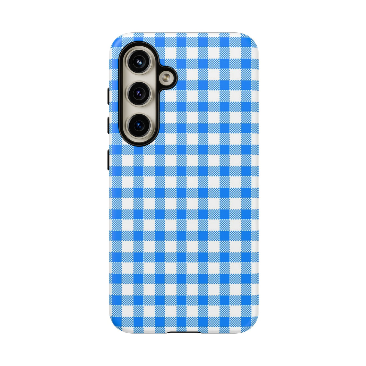 Checked - Blue