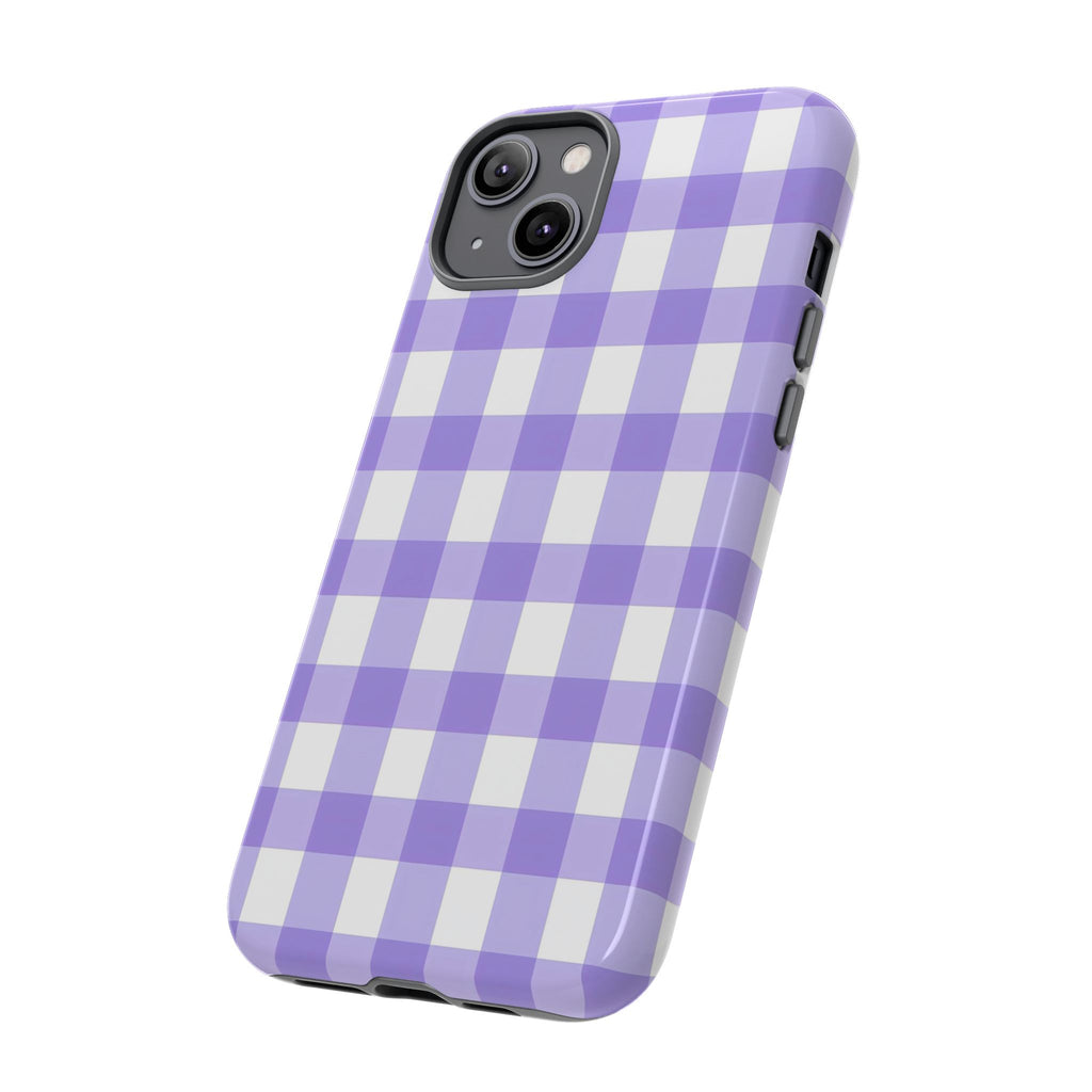 Checked - Lavender