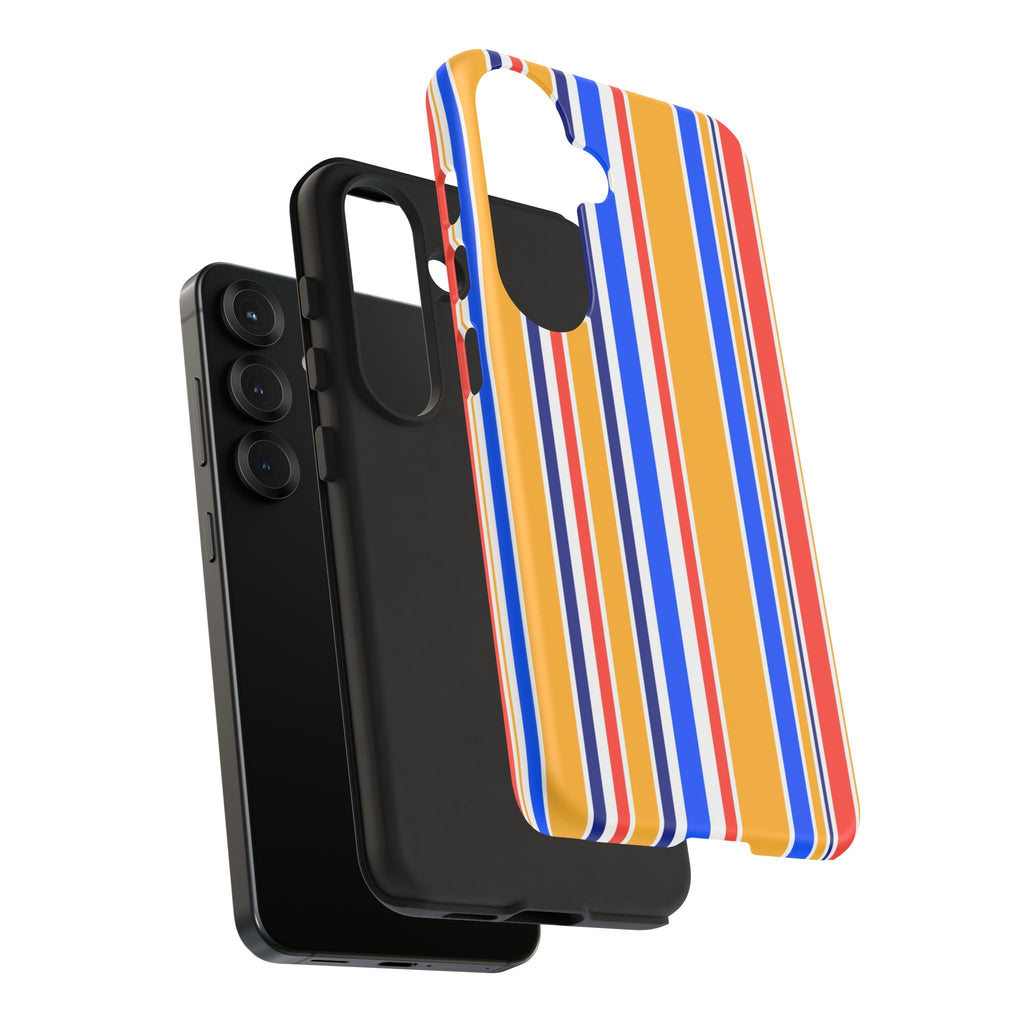 Candy Stripes - Yellow/Blue