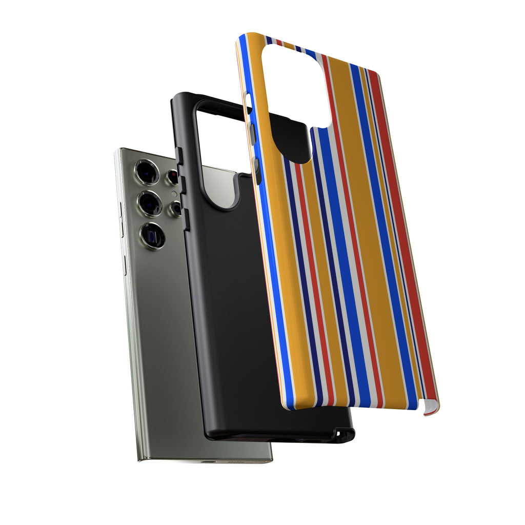 Candy Stripes - Yellow/Blue