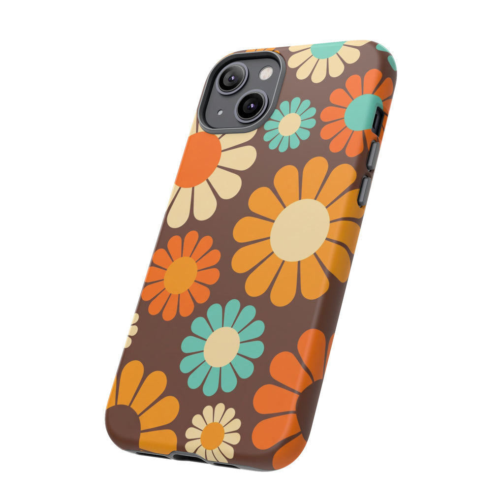 Flowers - Brown/Yellow