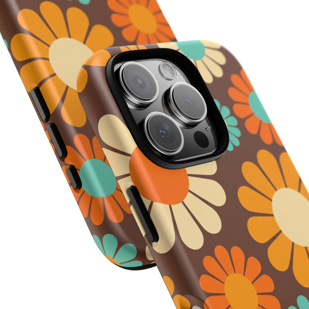 Flowers - Brown/Yellow