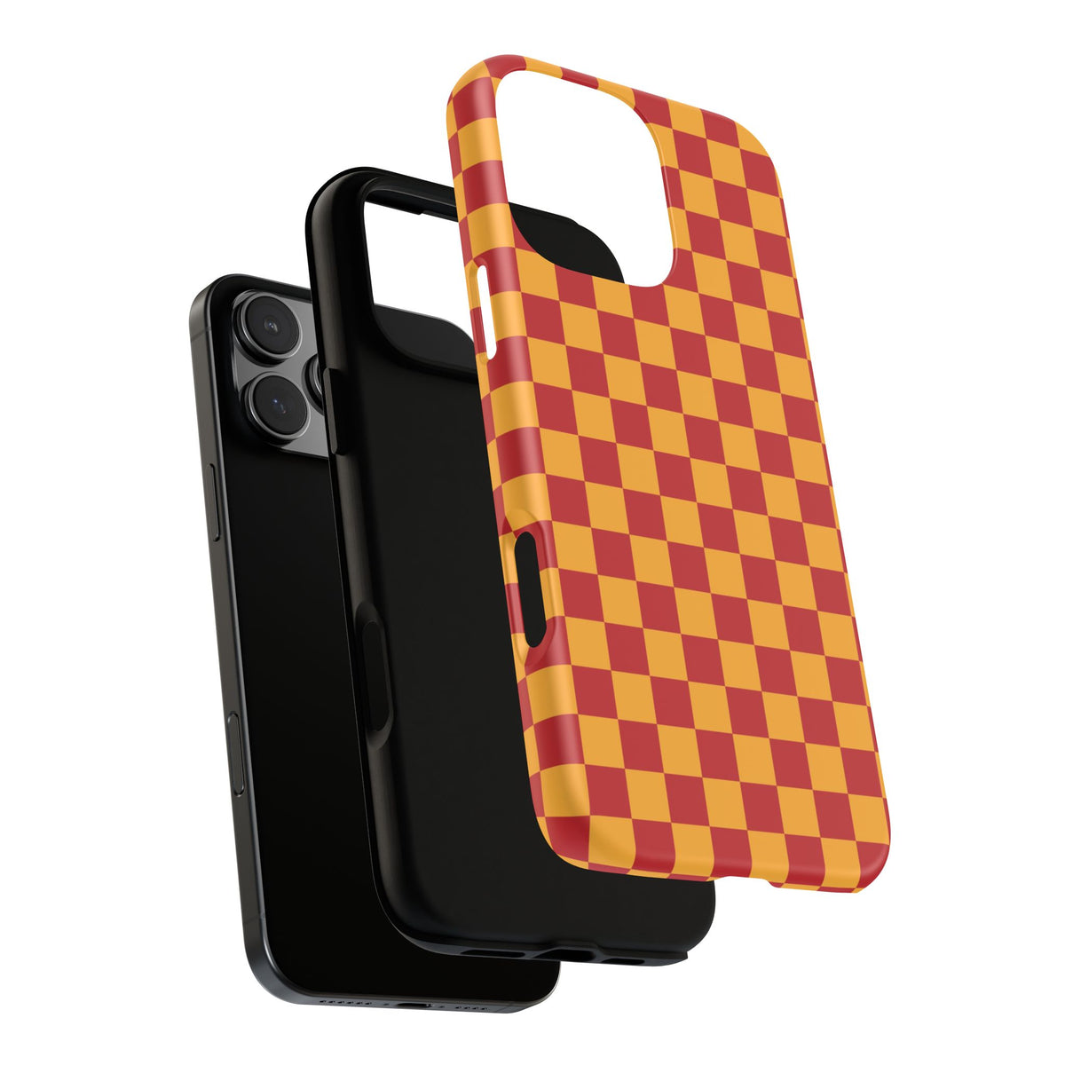 Checked - Red/Yellow