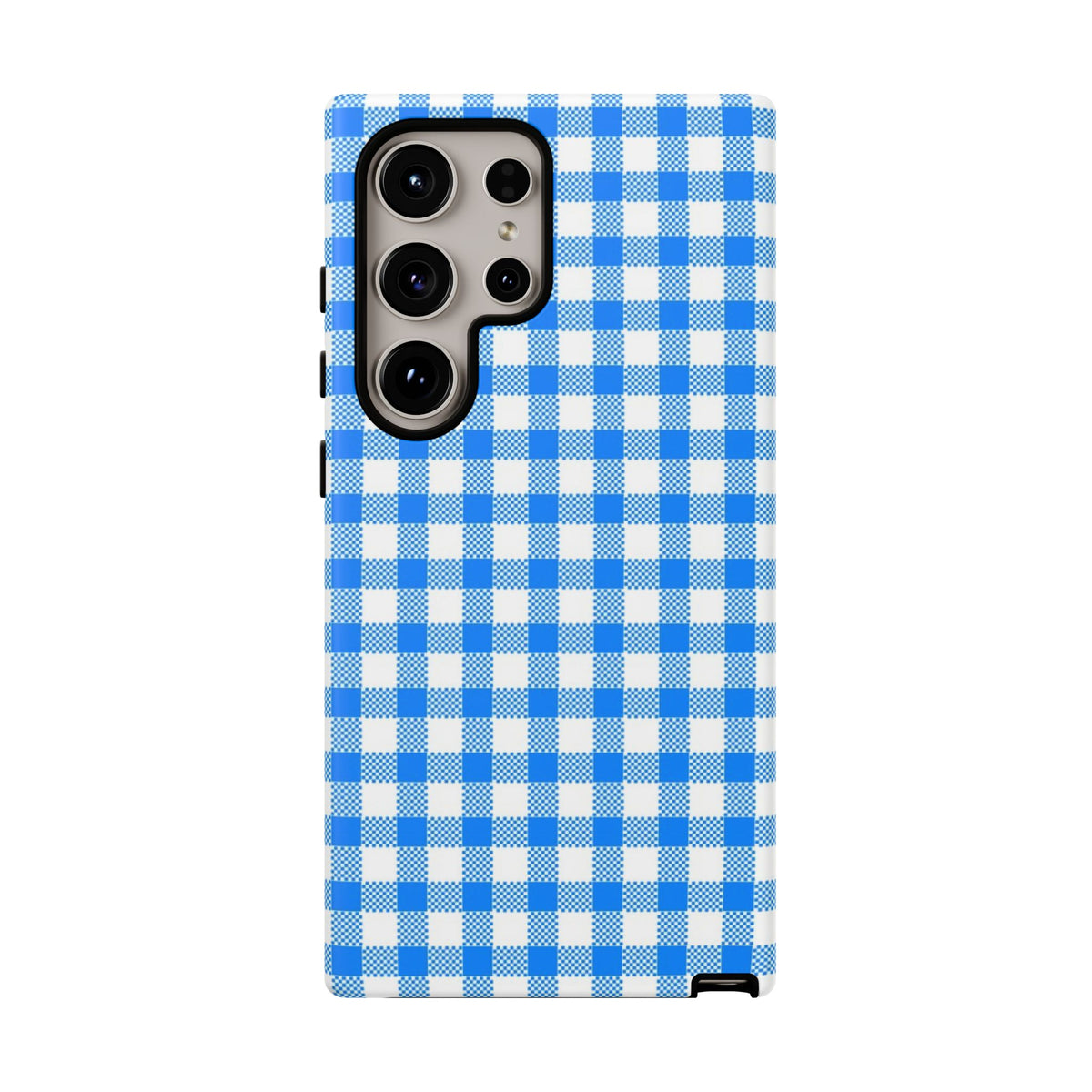 Checked - Blue