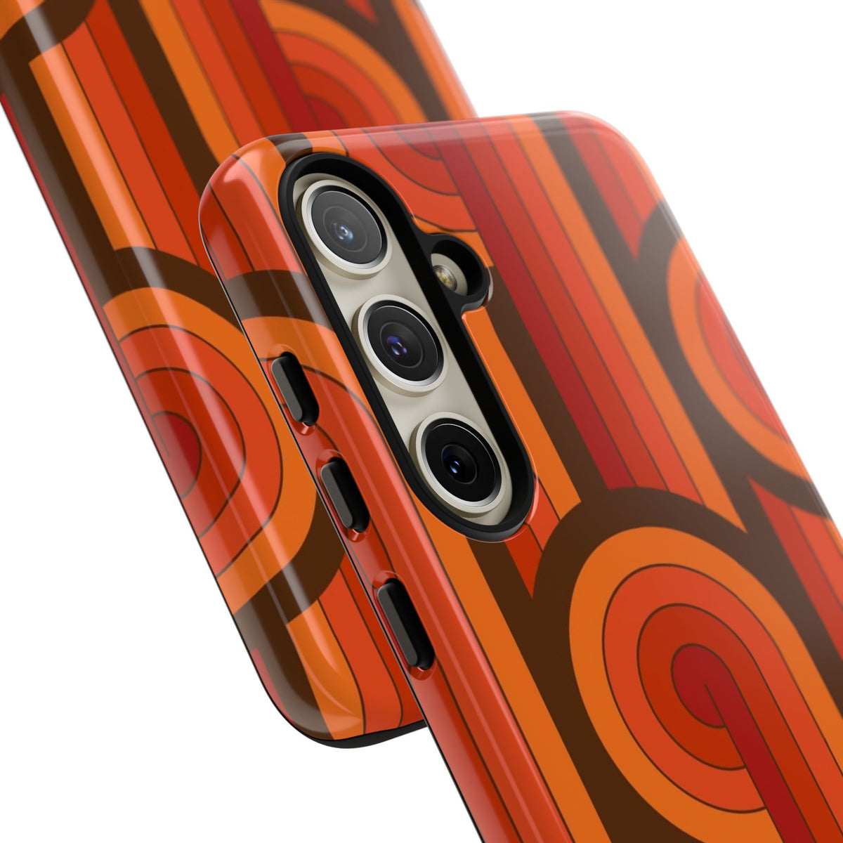 60's Wallpaper - Orange/Brown