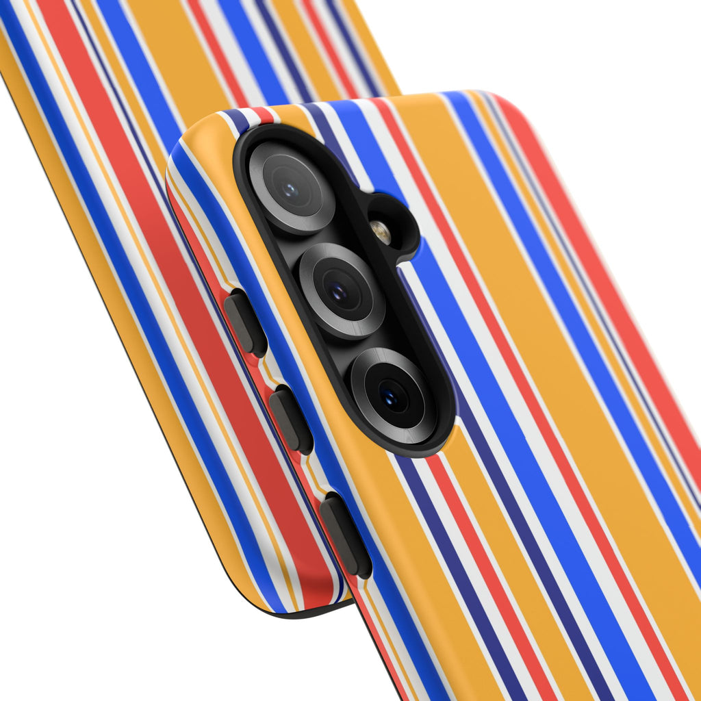 Candy Stripes - Yellow/Blue