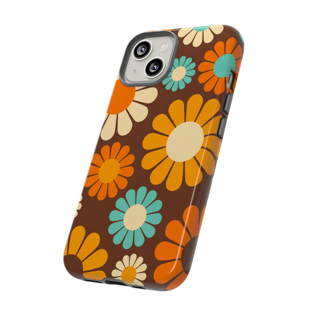 Flowers - Brown/Yellow